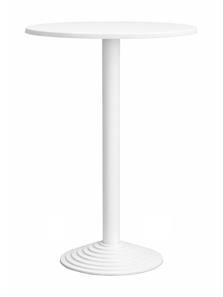 [4036.1] Stehtisch Sakkara White Round (Weiß)