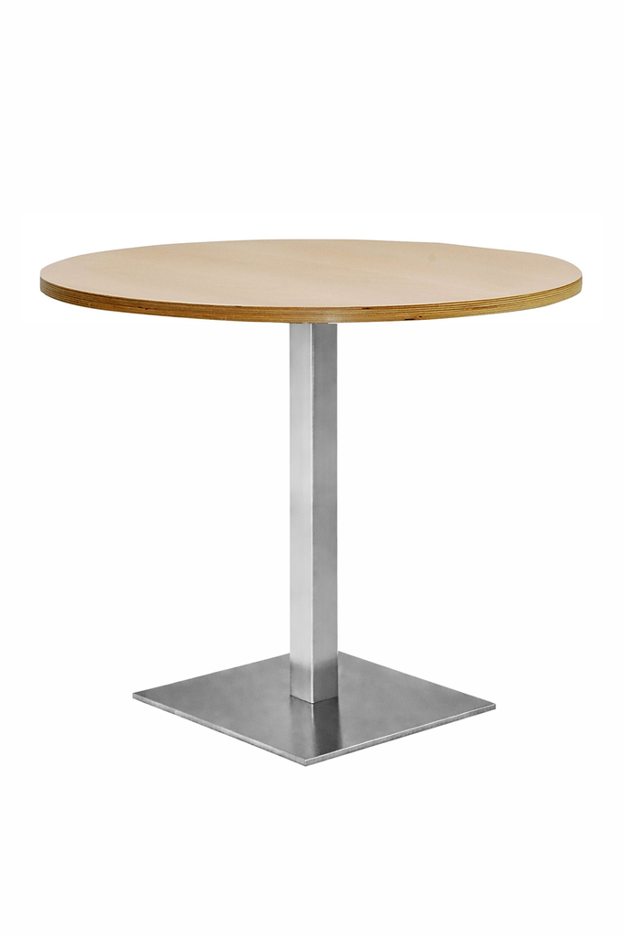 Sitztisch Alba Round - Edelstahl